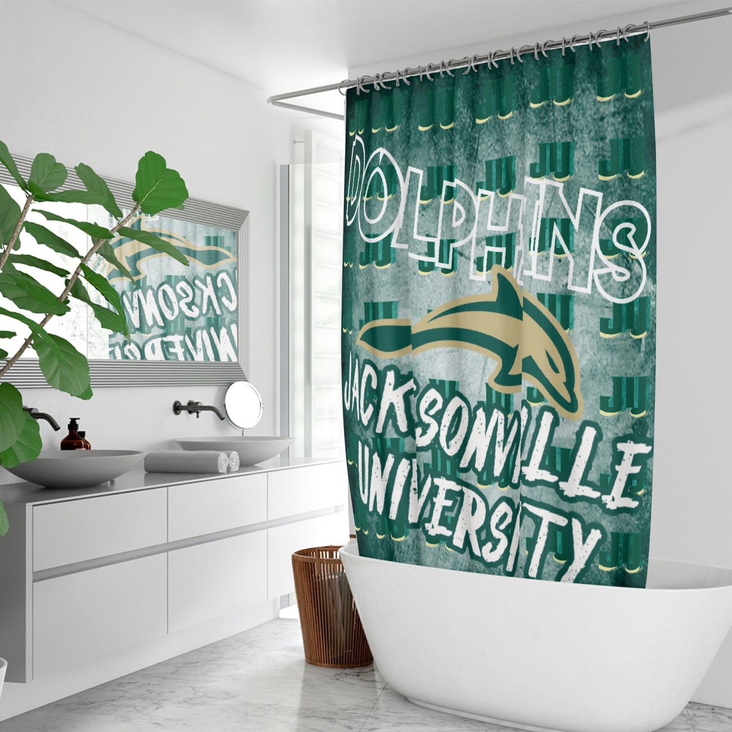 Jacksonville Shower Curtain Sample