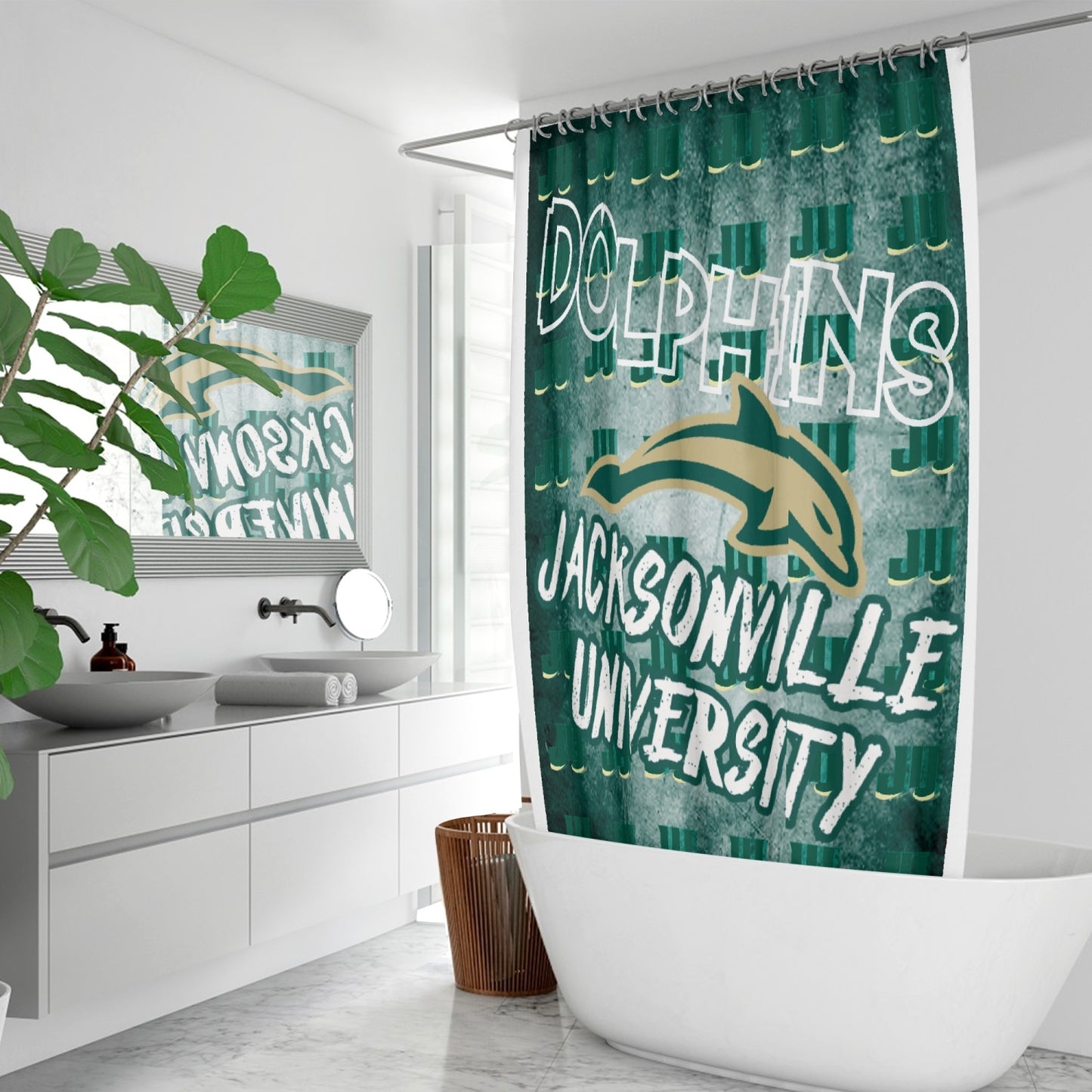 Jacksonville Shower Curtain Sample